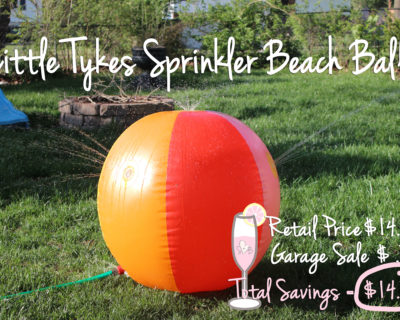 Treasure of the Week: Little Tykes Beach Ball Sprinkler
