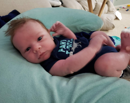Hunter Paul – 2 Weeks Old